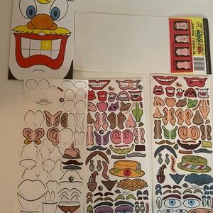 Vintage sticker lot